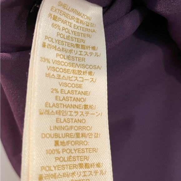 Kate Spade ♠️ 60’s Mod Plum Purple Skirt - Picture 8 of 8